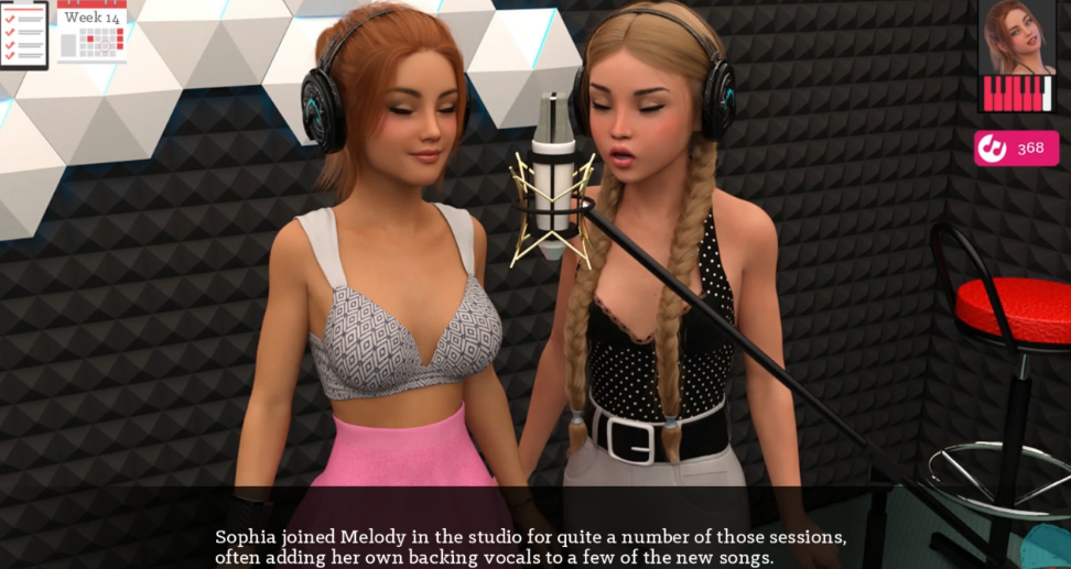 melody porn game friends