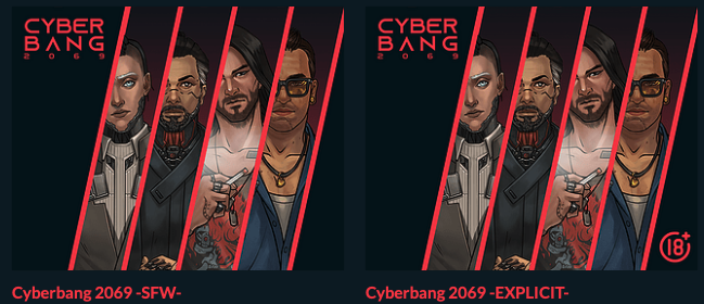 cyberbang 2069 safe and explicit